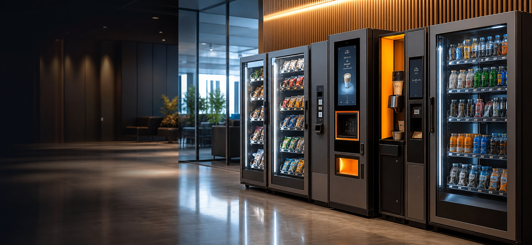 Vending machine installation